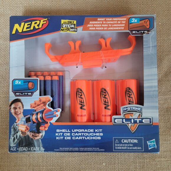 Nerf E3461 N-Strike Elite Shell Upgrade Kit Trilogy Shellstrike - Darts & Shells - Picture 1 of 3